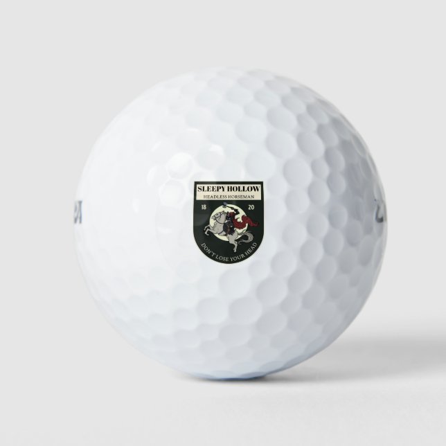 Headless Horseman Golf Balls (Front)