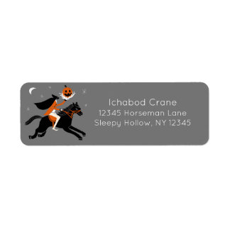 Headless Horseman Halloween return address