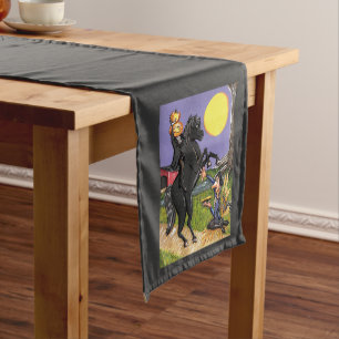 Headless Horseman Ichabod Crane Sleepy Hollow Medium Table Runner
