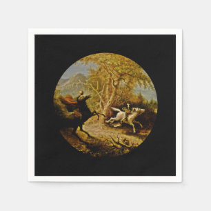 Headless Horseman of Sleepy Hollow Napkin