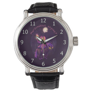 Headless Horseman Roasting Marshmallow Art Watch