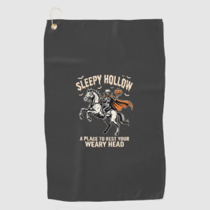 Headless Horseman Sleepy Hollow Halloween T-Shirt  Golf Towel