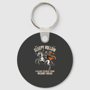 Headless Horseman Sleepy Hollow Halloween T-Shirt Key Ring