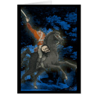Headless Horseman With Skull
