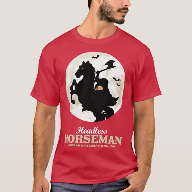 Headless Horsemanof Halloween Night T-Shirt (Front)