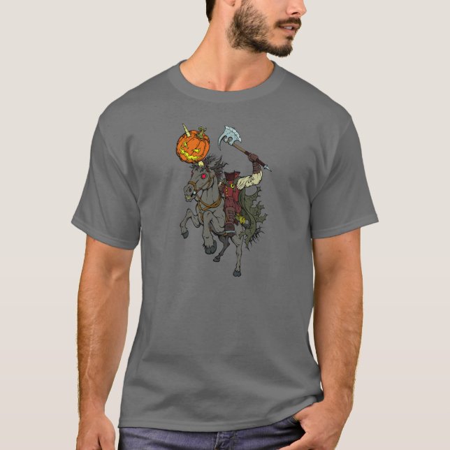 Headless Unicorn Man Halloween T Shirt (Front)