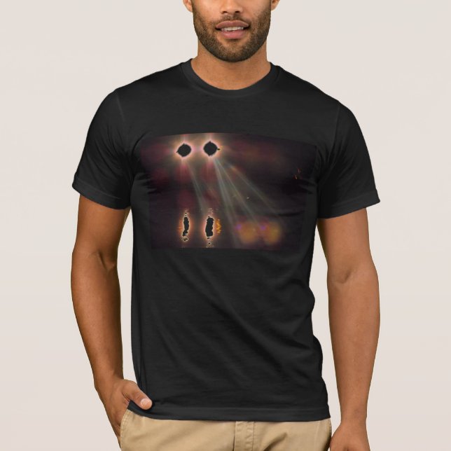 Headlights in the Dark Men's T shirt (Front)