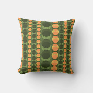 Headlights Retro Polka Dot Stripes Cushion