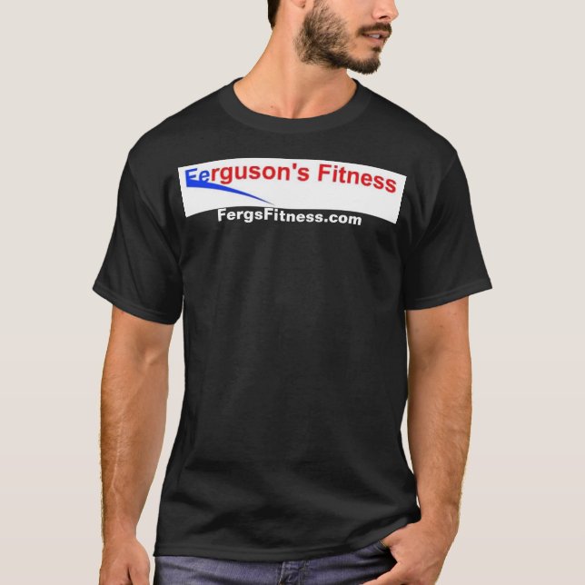 headline, FergsFitness.com T-Shirt (Front)