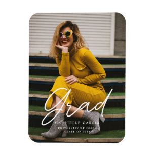 Headline Graduation Announcement Magnet