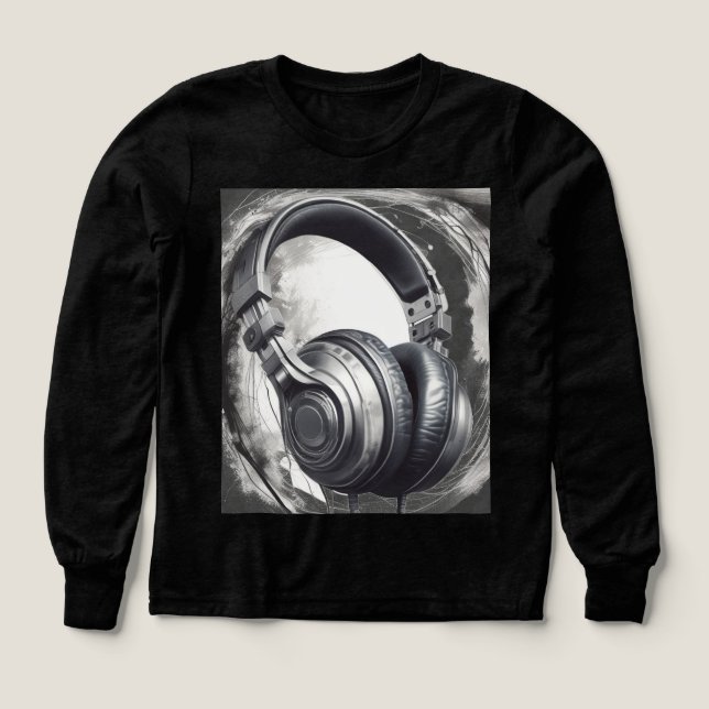 Headphone Artwork Music Lover (Design Front)