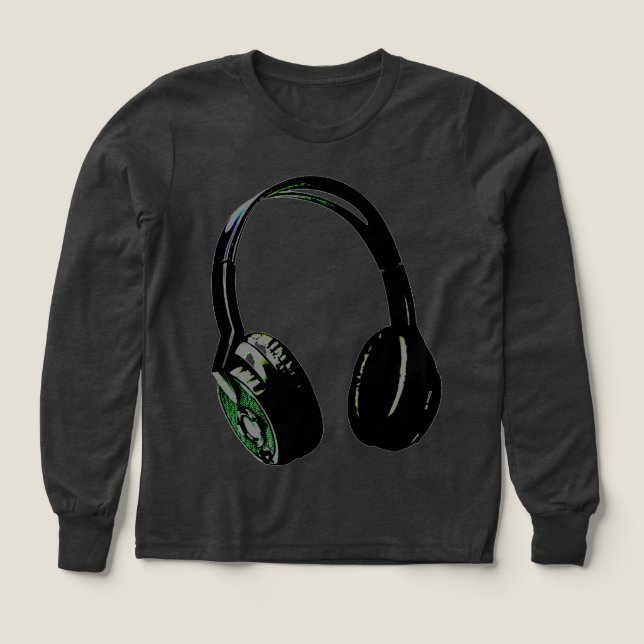 Headphone Artwork Music Lover (Design Front)