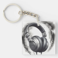 Headphone Artwork Music Lover