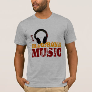 headphone electronic music lover T-Shirt