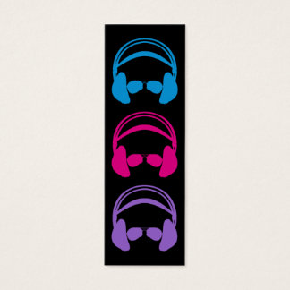Headphone & Sunglasses Bookmark