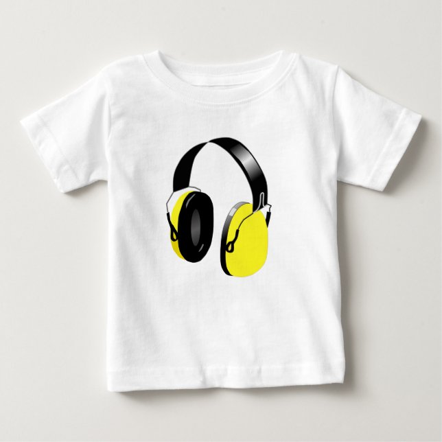 headphoneplain baby T-Shirt (Front)