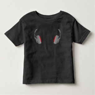 Headphones Cool Simply and Classy Toddler T-Shirt