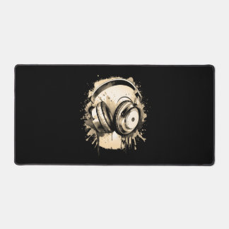 Headphones Desk Mat
