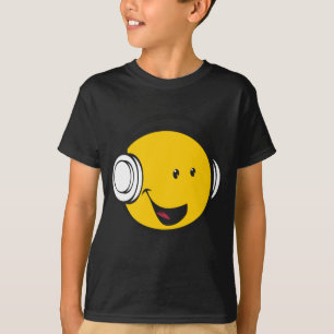 Headphones Emoji T-Shirt