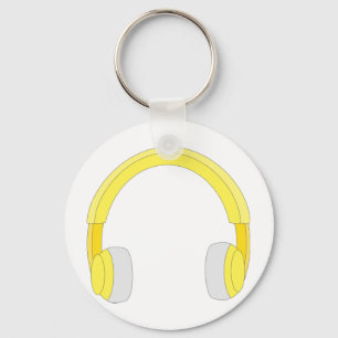 Headphones Key Ring