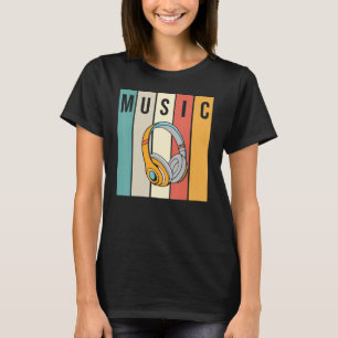 Headphones Music T-Shirt