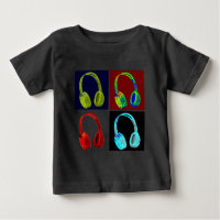 Headphones Pop Art
