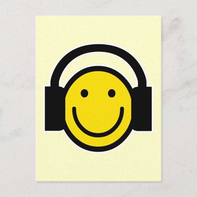 Headphones Postcard (Front)