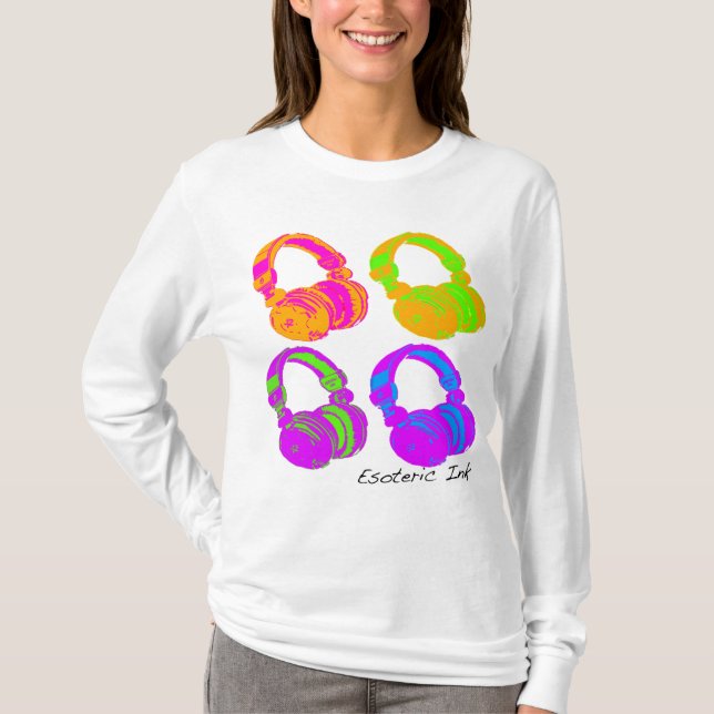 headphones T-Shirt (Front)