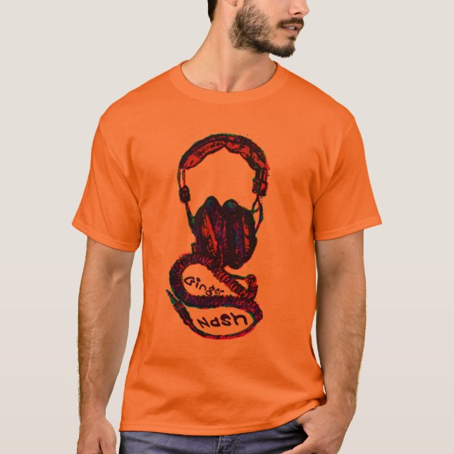Headphones T-Shirt (Front)