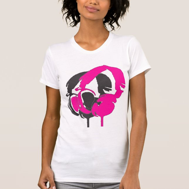 headphones T-Shirt (Front)