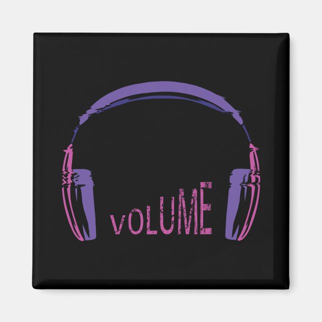 Headphones Volume up Magnet (Front)