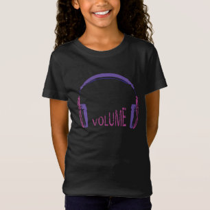 Headphones Volume up T-Shirt