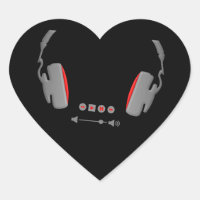 Headphones with media volume control buttons