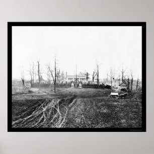 Headquarters at Brandy Station, VA 1864 Poster