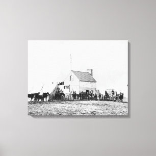 Headquarters of Sanitary Commission Canvas Print