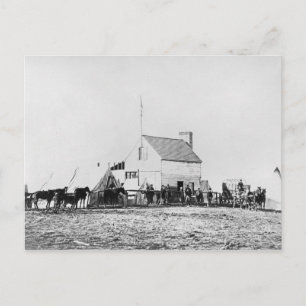 Headquarters of Sanitary Commission Postcard