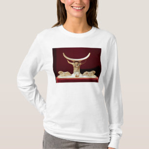 Headrest with Shu, the Egyptian God of the Air T-Shirt