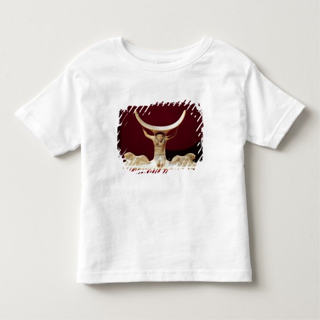 Headrest with Shu, the Egyptian God of the Air Toddler T-Shirt (Front)
