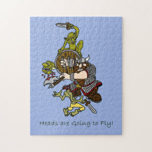 Heads are Going to Fly Jigsaw Puzzle