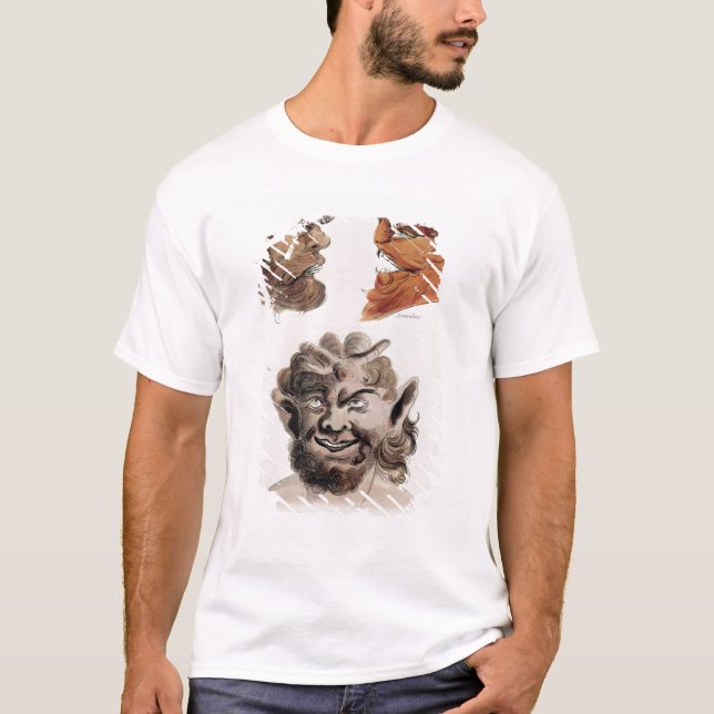 Heads of Evil Demons T-Shirt (Front)