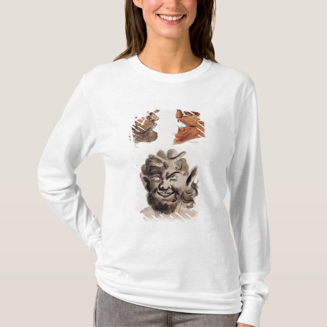 Heads of Evil Demons T-Shirt (Front)