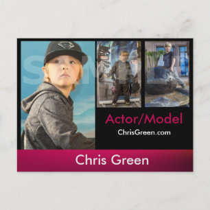 Headshot Zed/Comp Cards Models Actors