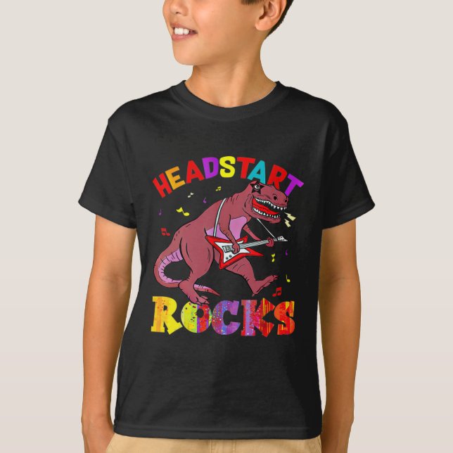Headstart Rocks T-Shirt (Front)