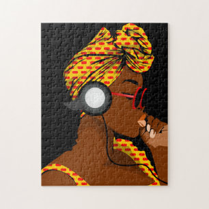 Headwrap & Headphones Jigsaw Puzzle
