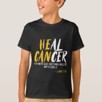Heal Cancer Childhood Cancer Awareness Month Suppo