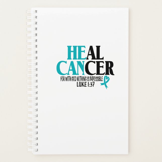 Heal Cancer Ovarian Cervical Planner (Front)