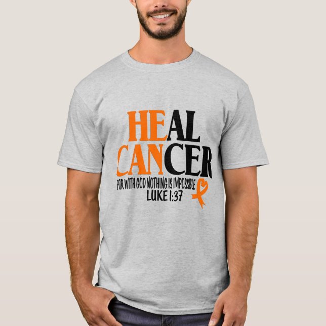 Heal Leukaemia/Religious T-Shirt (Front)