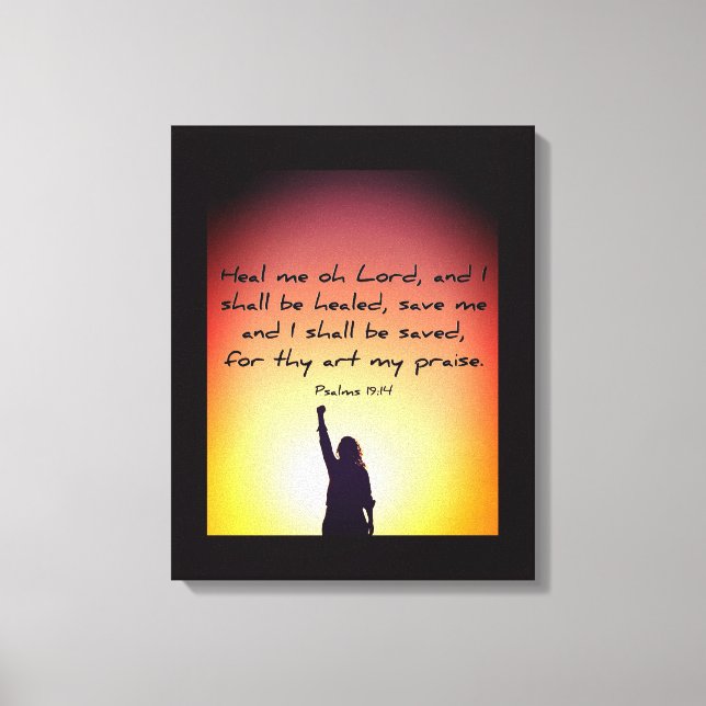 Heal - Premium Wrapped Canvas (Gloss) (Front)