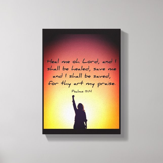 Heal - Premium Wrapped Canvas (Gloss) (Front)