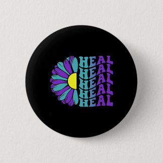 Heal Prevention Suower 6 Cm Round Badge